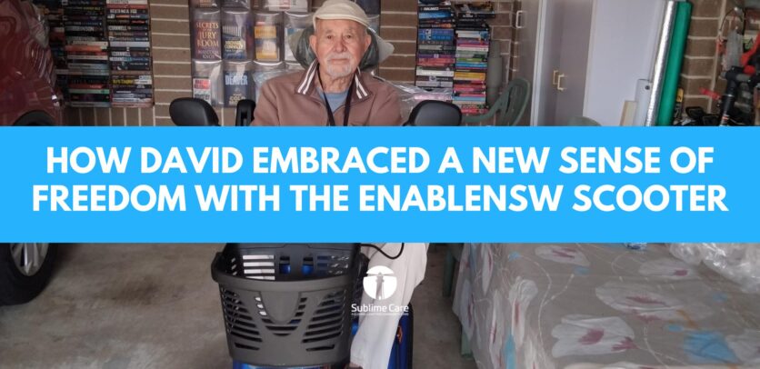 david's story with enablensw scooter