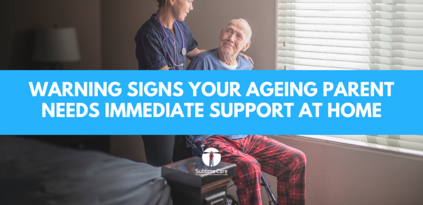 signs your parents need support at home