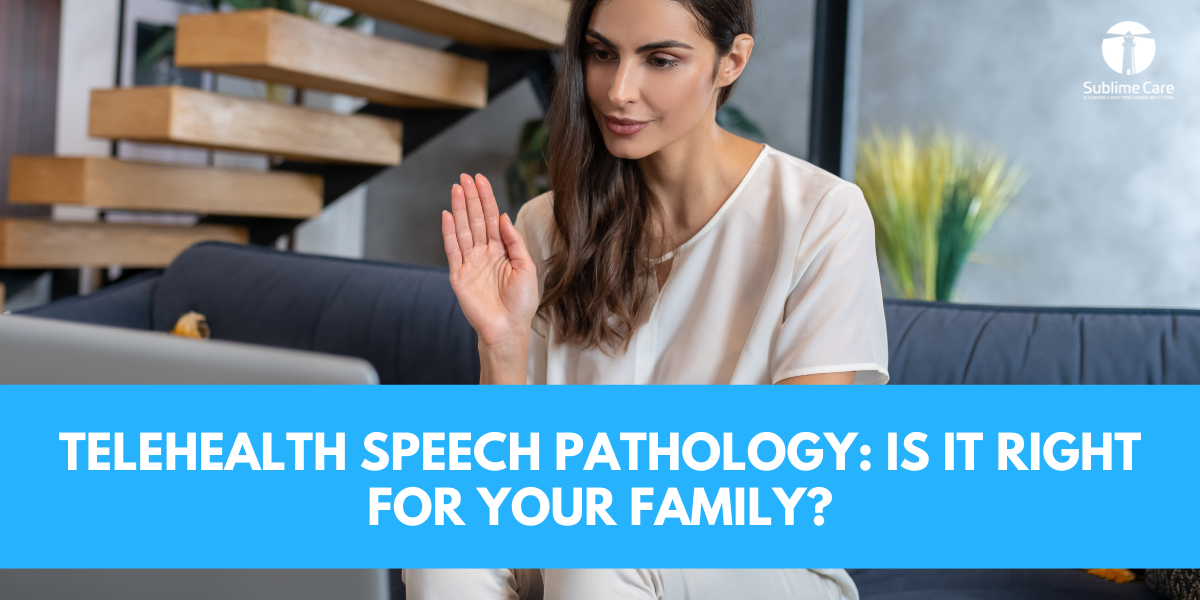 telehealth speech pathology